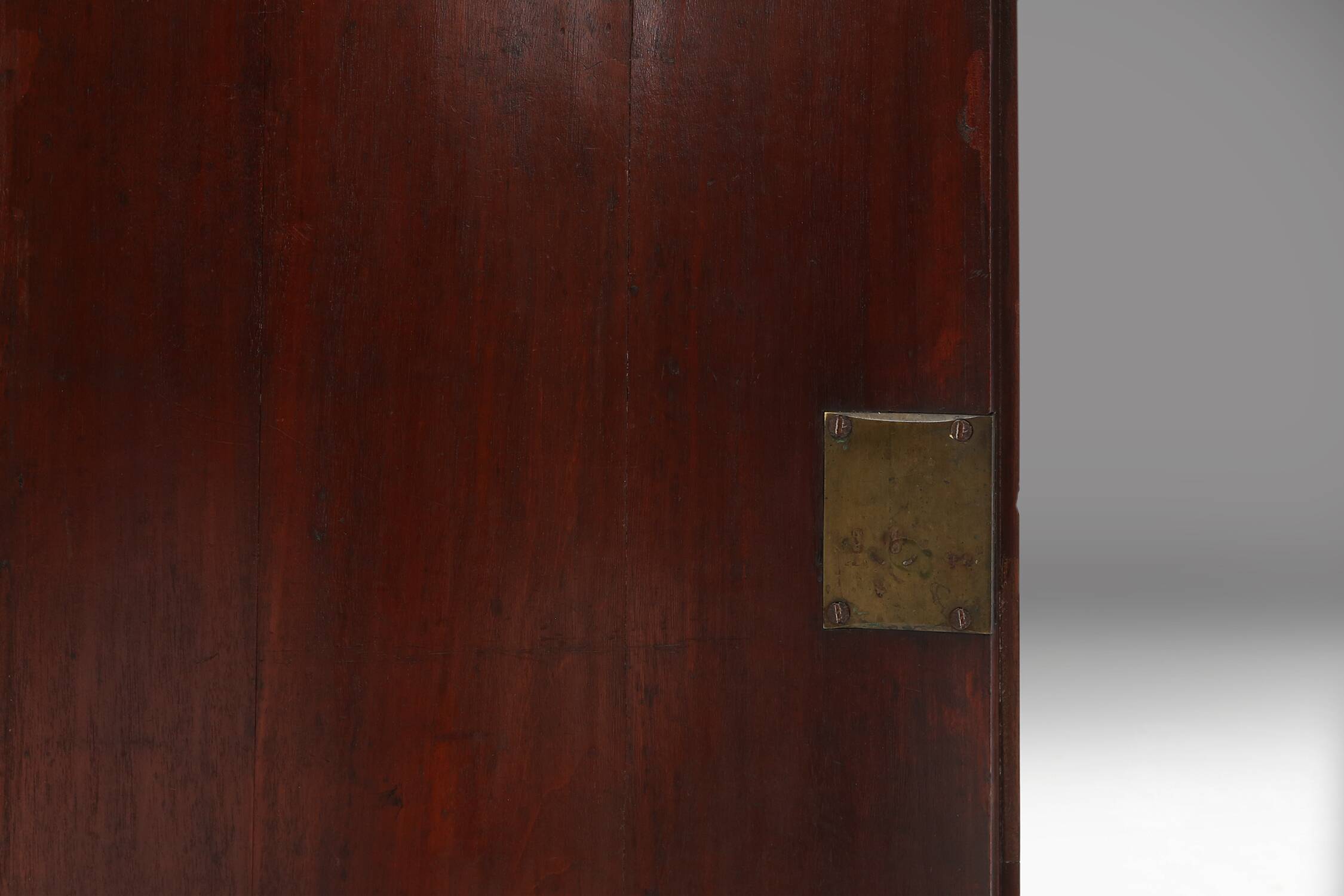 19th century English corner cabinet