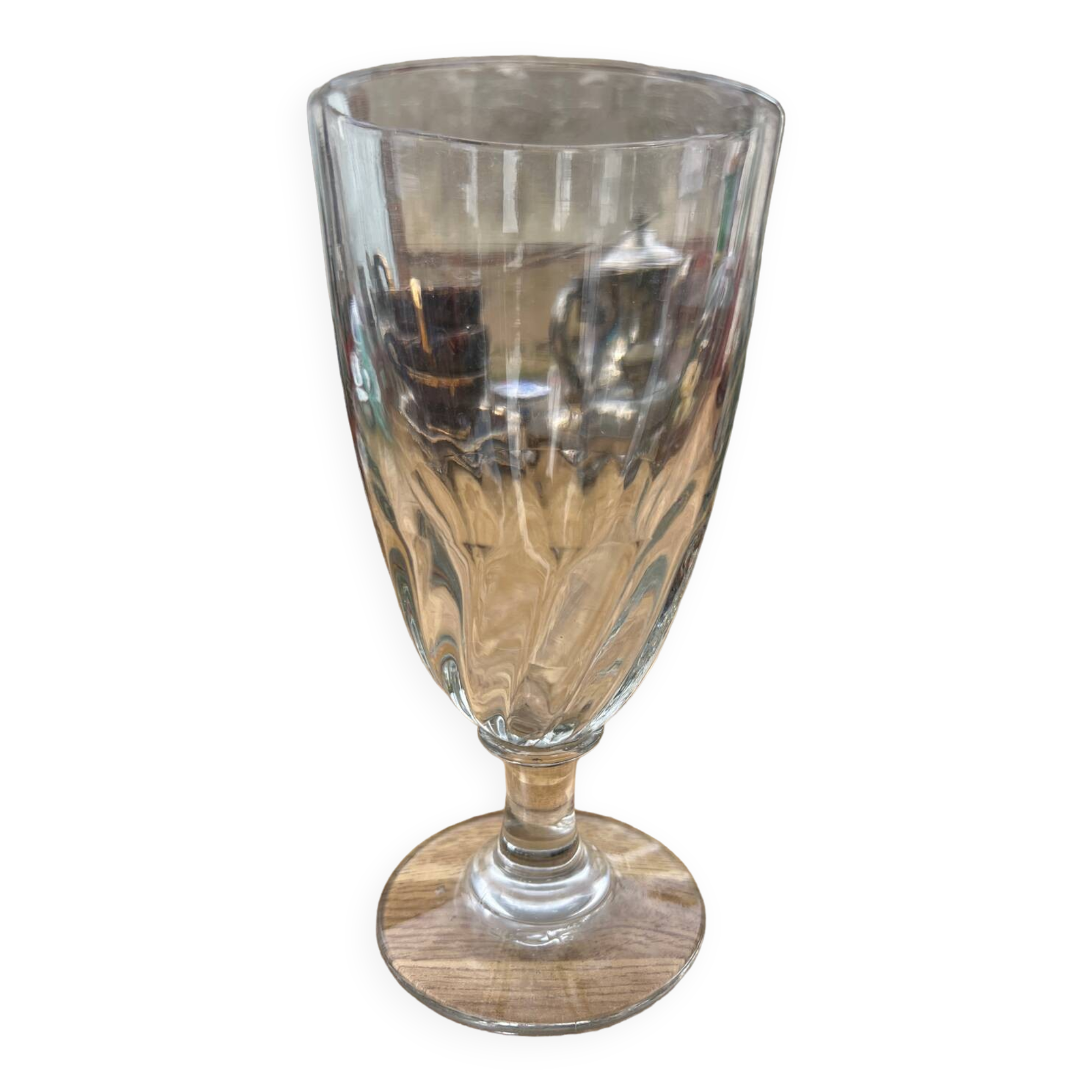 Large 19th century absinthe glass
