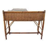 Wicker planter