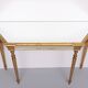 De Knudt Mirror Console Table Hollywood Regency Belgian 1970s