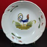 Set of 4 deep plates 20 cm in earthenware from MBFA Pornic model diff.