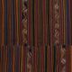 Vintage Turkish kilim, handwoven, 277x344 cm.
