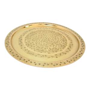 Plateau oriental laiton - floral