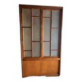 Meuble - Armoire / bibliothèque d’Apothicaire/ Métier Vintage Grande taille