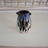 Old Small Glazed Earthenware Vase