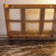 Ceramic and pine spice shelf