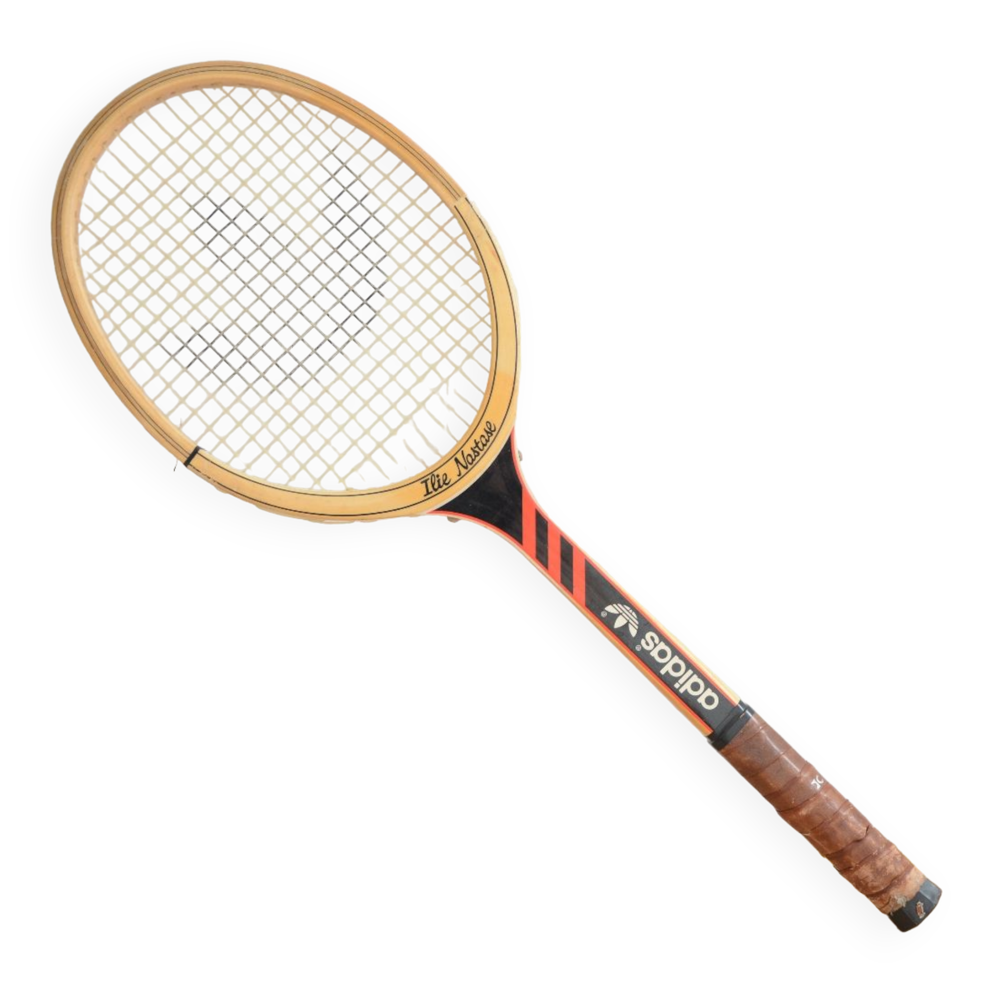 Raquette De Tennis Vintage Adidas – Occasion – Collection Ou Décoration