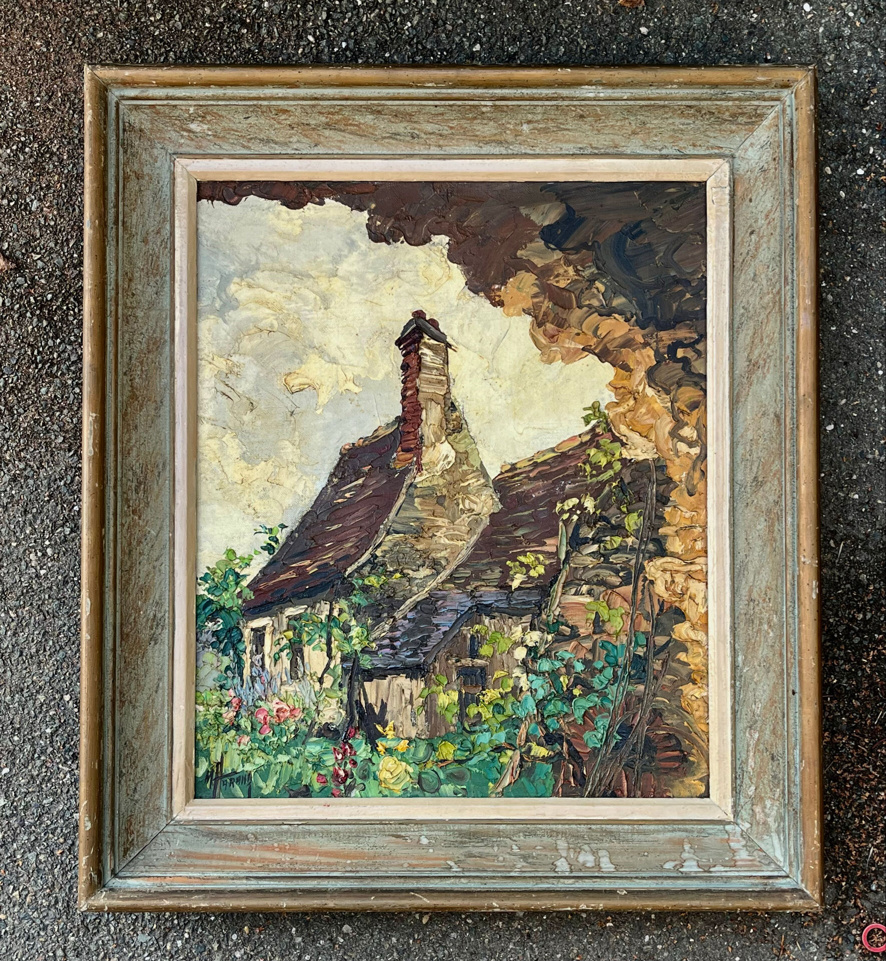 Vintage painting