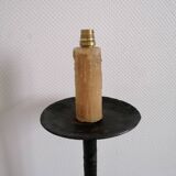Tripod lamp in wrought iron
