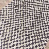 Handmade wool Berber rug 256 X 150 CM