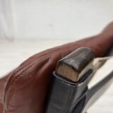 1970s, Danish loungechair by Farstrup, leather, canvas, bent wood.