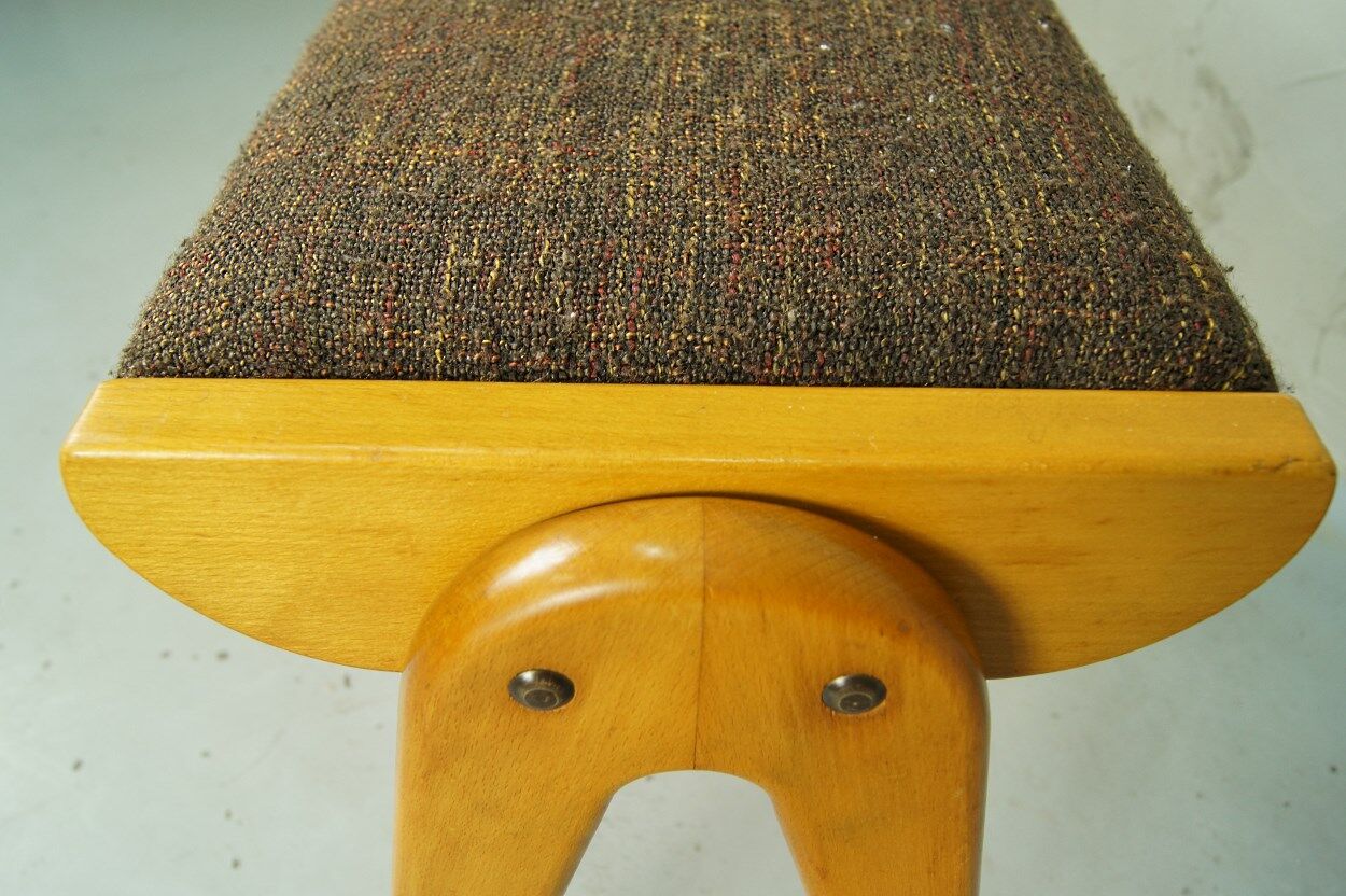 Mid-century Swedish ottoman, 1960s