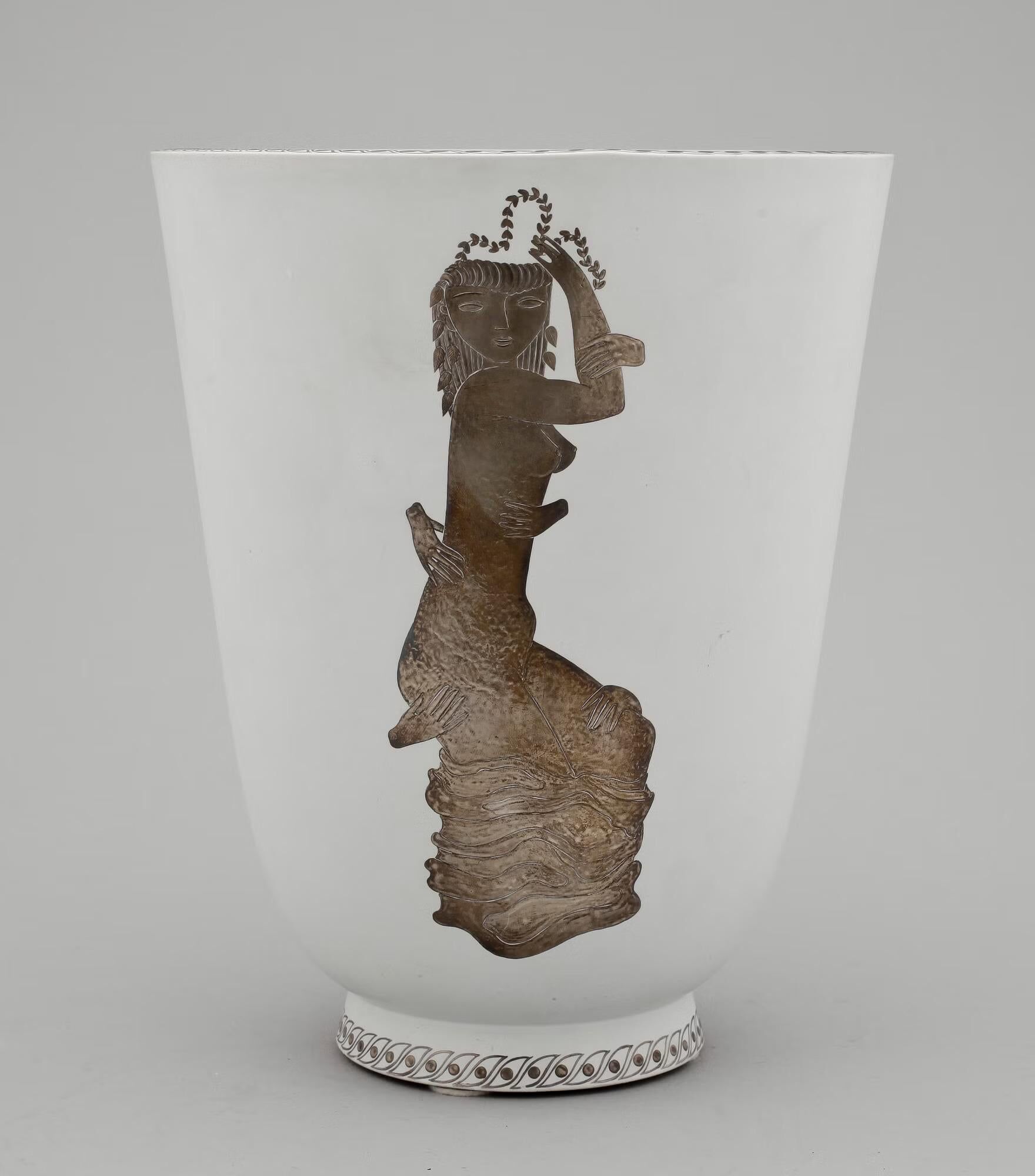 "Vase 'Grazia' for Gustavsberg Sweden 1960 Signed"
