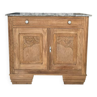 Buffet vintage Art Deco Isis with drawer and 2 doors.