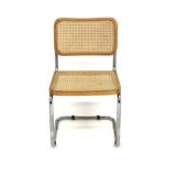 Set of 4 "B32" chairs, Marcel Breuer, Italy, 1990