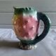 Grand pichet en barbotine sicilienne 70's