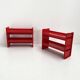 Etagère modulable Jeep rouge par De Pas, D'Urbino & Lomazzi pour BBB 1970