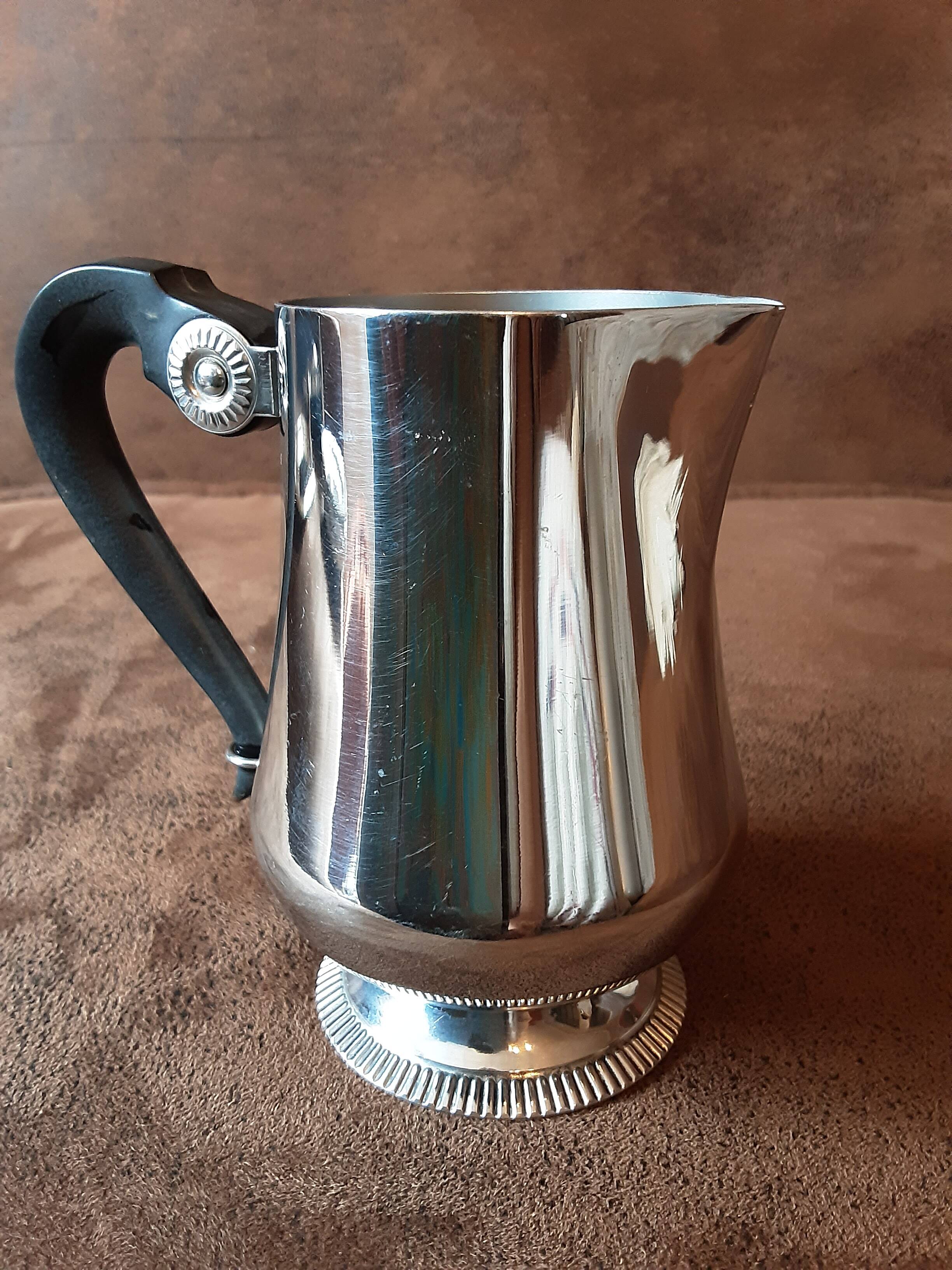 Stainless steel milk jug