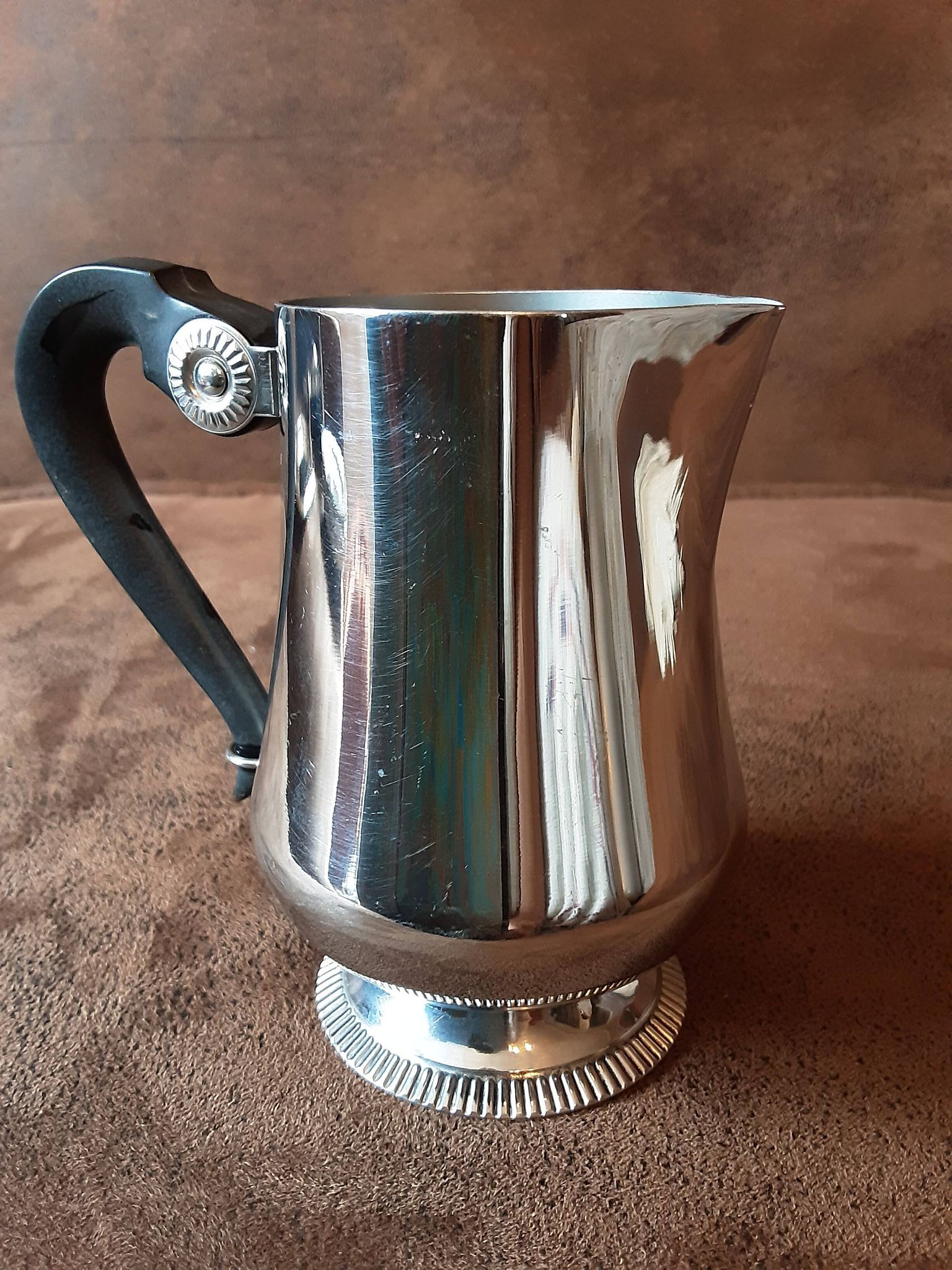 Pot à lait inox