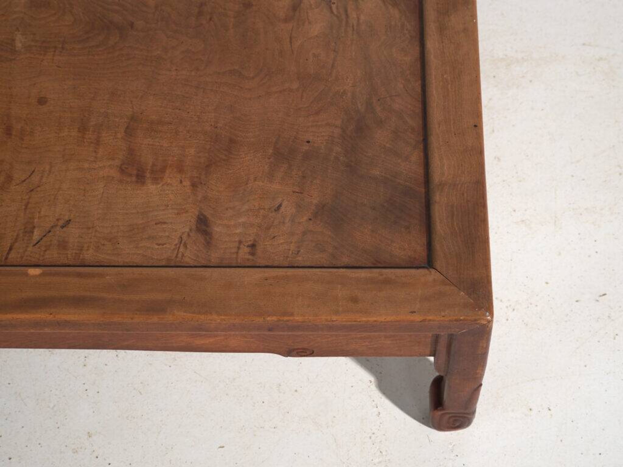 Antique Japanese low table made of keyaki wood – Japan, circa 1900