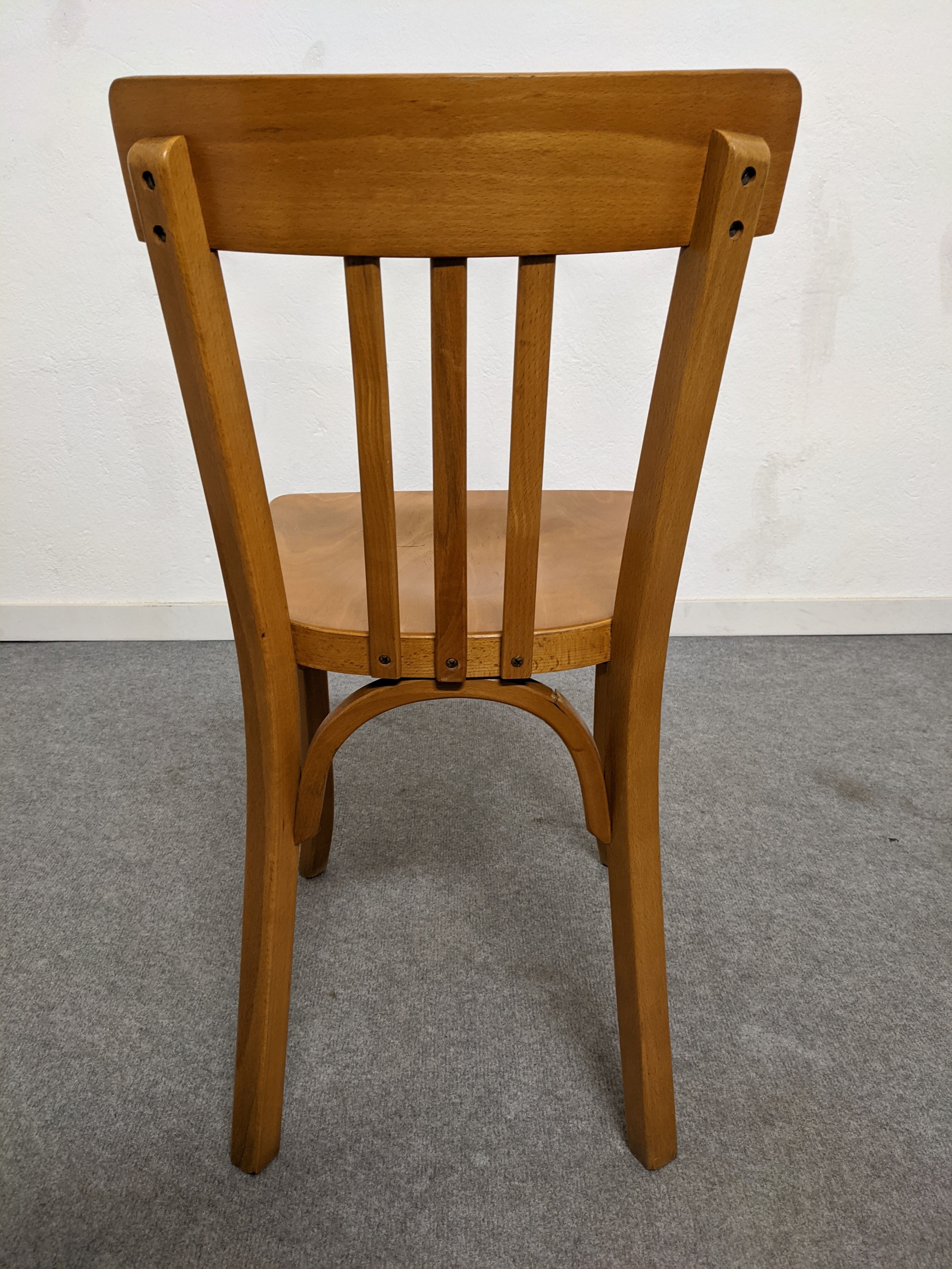 5 Baumann bistro chairs from the 1950s