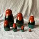 Matryoshka - Set of 7 old Russian nesting dolls