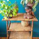 Console en rotin et bambou