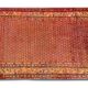 Long handmade wool persian runner traditional oriental rug- 105x320cm
