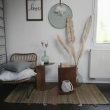 Pair of steel bedsides