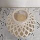Anthropologie Diamond-Pierced Hurricane Tealight Holder