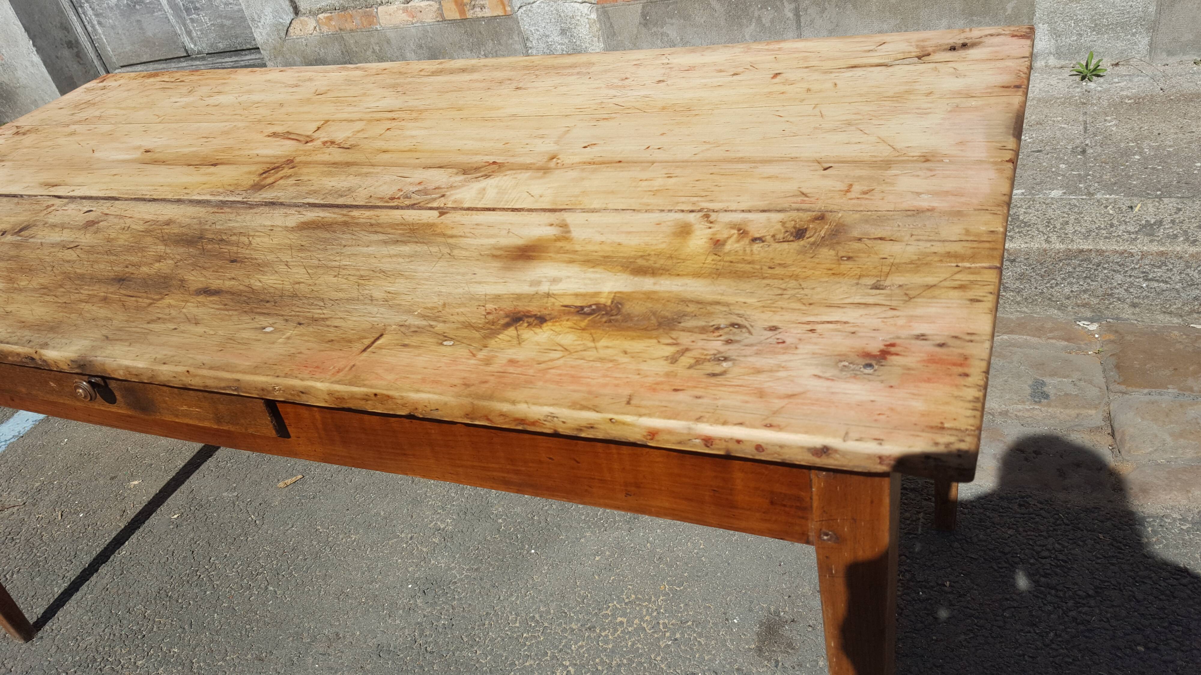 Drawer farm table