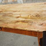 Table de ferme à tiroir