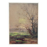 Watercolour Landscape by Antoine Barbier