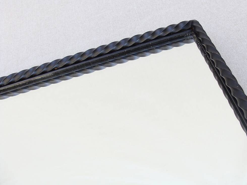 Mirror 1960 metal frame