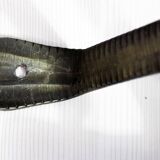 Metal wall coat rack