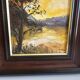 Oil on Canvas Landscape One Evening at the Hatching Pond Signed Gilles Laverne