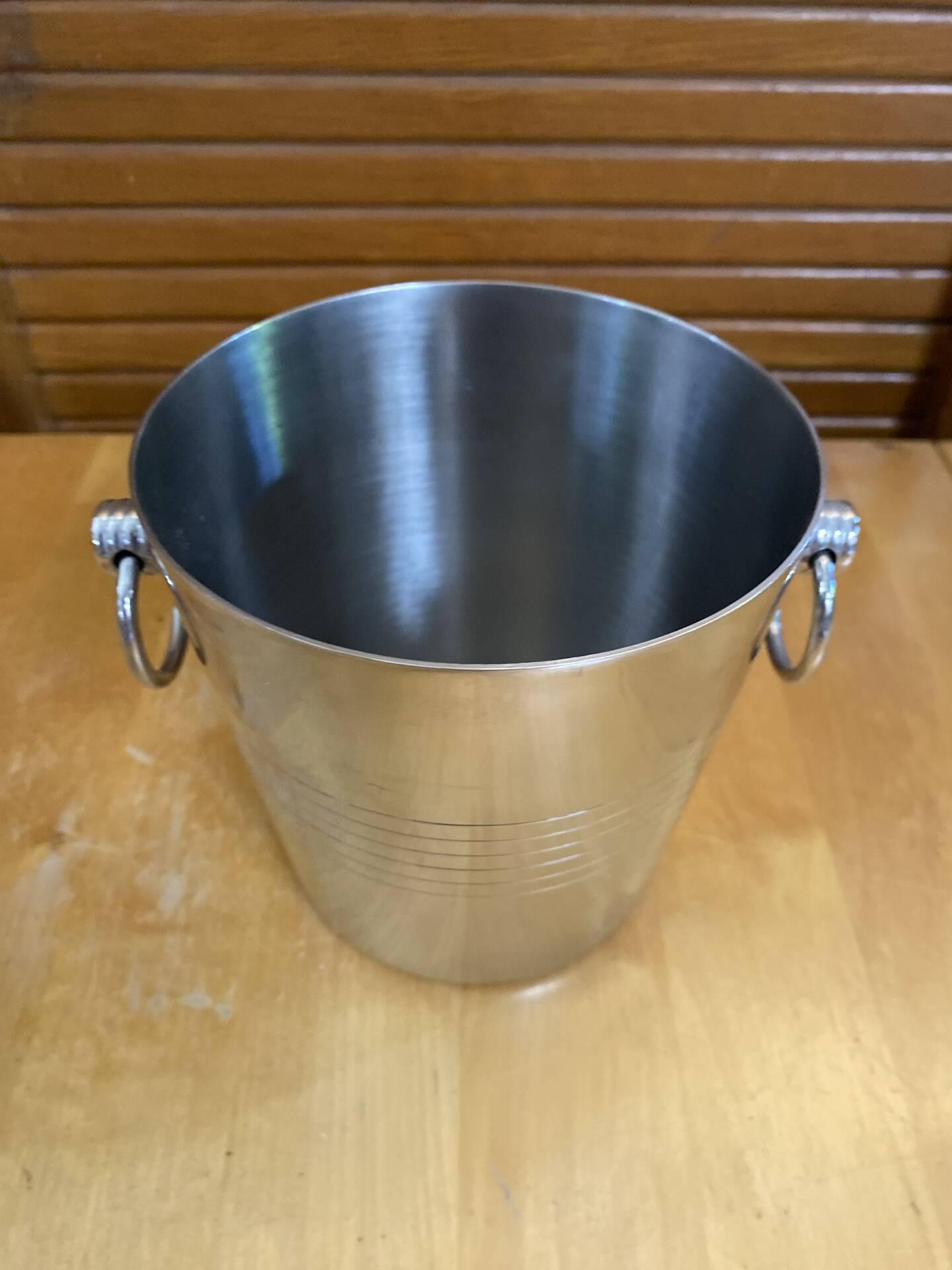 Old ice bucket cooler rémy letang stainless steel made in france #e1
