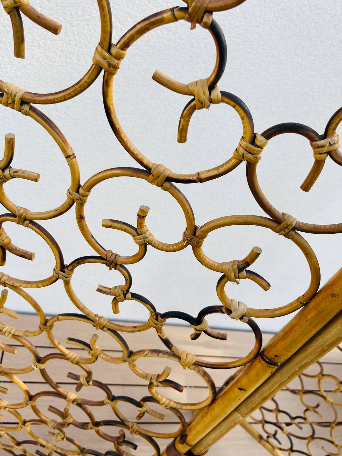 Italian Bamboo Screen from the 70s