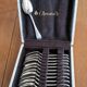 Set of small spoons, Christofle, Malmaison series