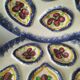 6 vintage MBFA Pornic oyster plates