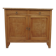 Buffet Art Déco en bois naturel, charme authentique.