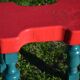 2 anciens tabourets atypiques artisanaux