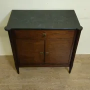 Buffet / cupboard with doors / accent piece in Louis XVI style made of mahogany.