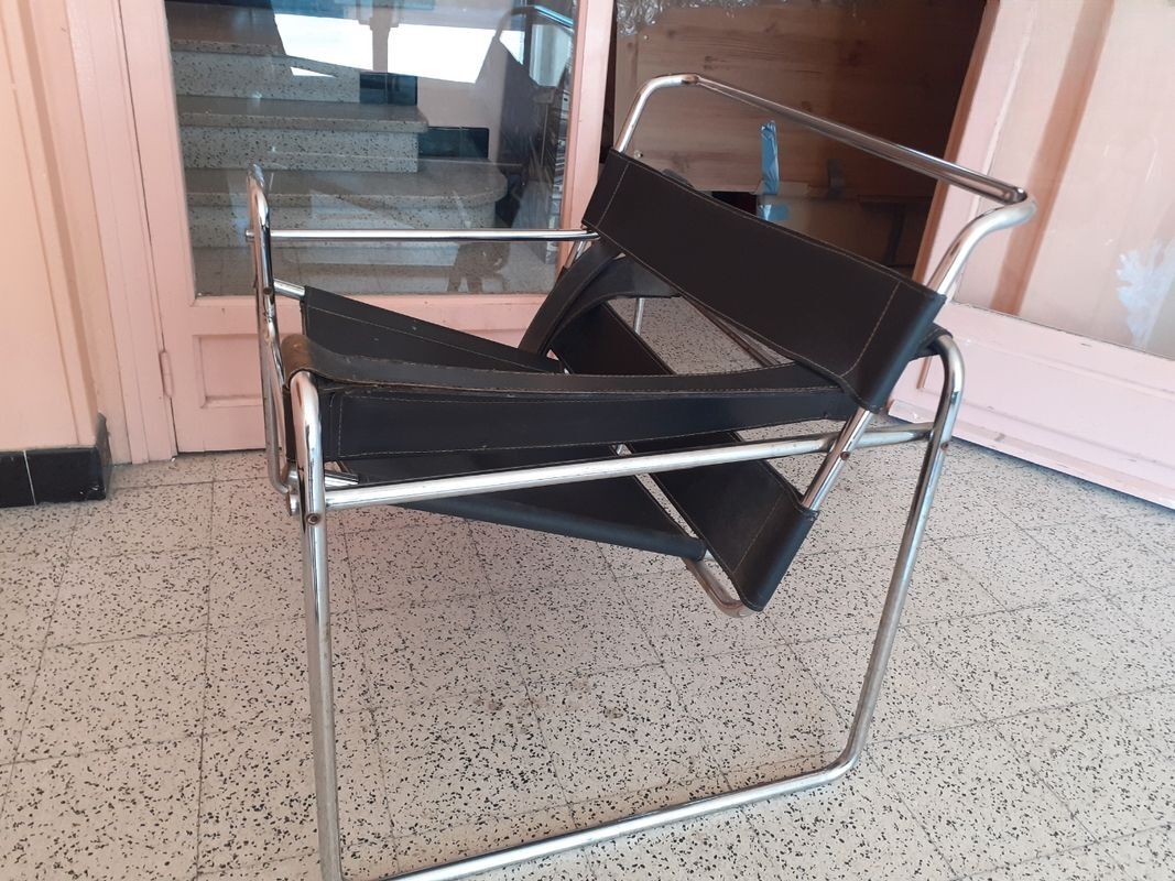 Fauteuil Wassily MB 50 de Marcel Breuer