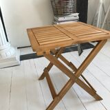 Table d’appoint en acacia