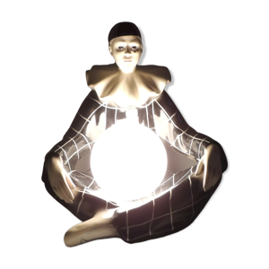 lampe pierrot céramique
