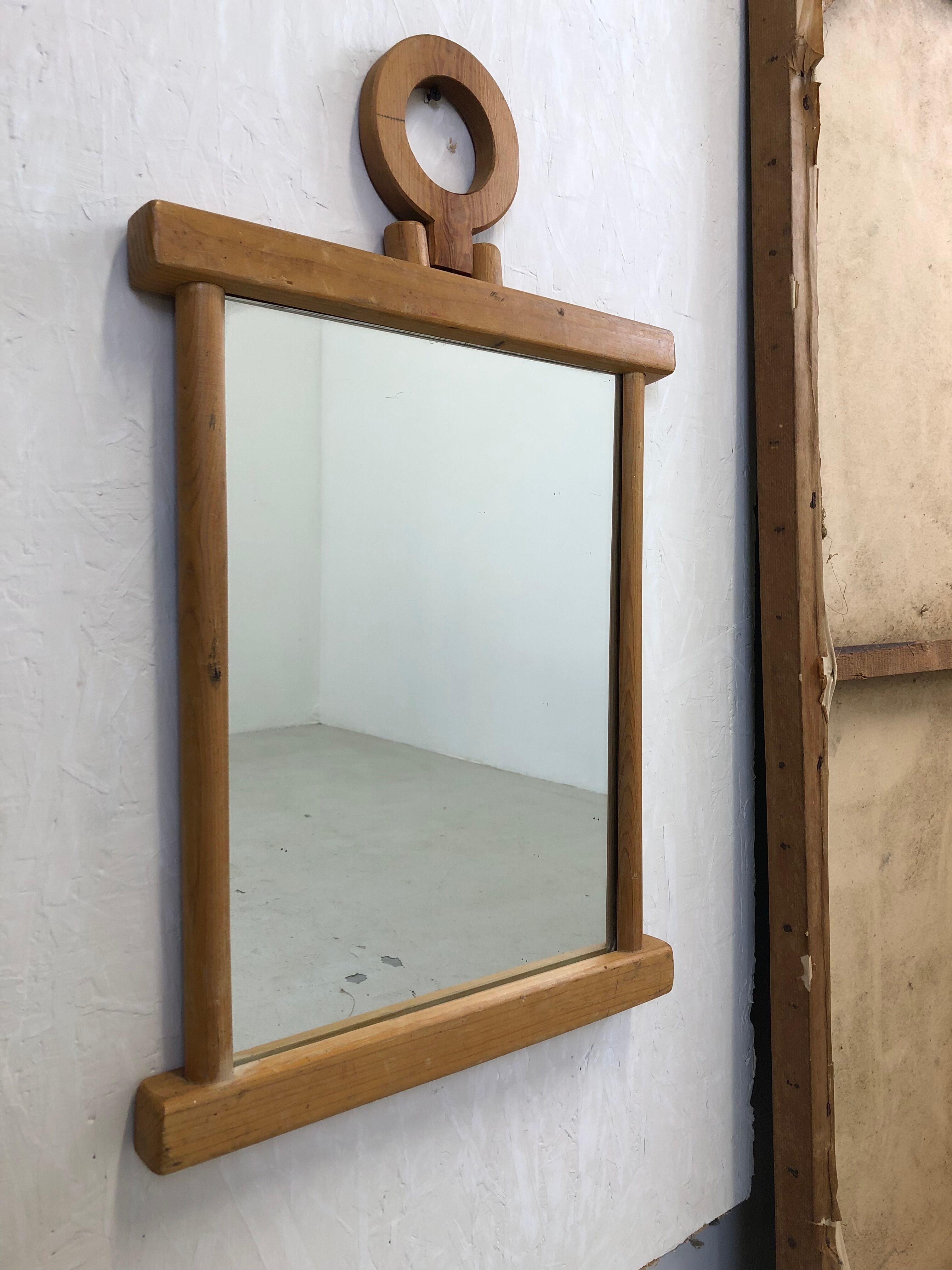 A vintage 1970 mirror