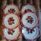6 assiettes à dessert anciennes Digoin et Sarreguemines
