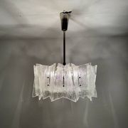 Chandelier en verre de glace autrichien