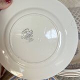 10 Longwy Rouennais iron earth plates